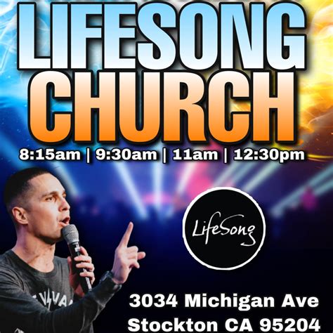 Physical Address 3034 Michigan Ave, Stockton, CA 95204. . Lifesong church stockton ca